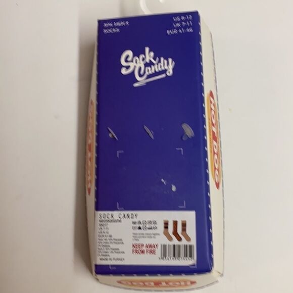 3pr. Hotdog Socks by Hot Candy D13 - Picture 4 of 6